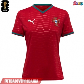 Lacne Ženy Futbalové dres Portugalsko MS 2026 Krátky Rukáv - Domáci